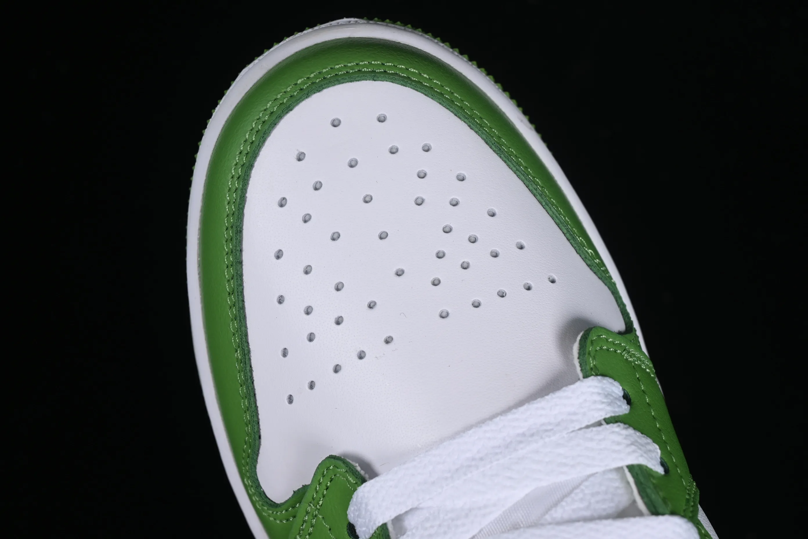 All categories Air Jordan Jordan series basketball shoes Air Jordan 1 Low Air Jordan 1 Low AJ1 Joe 1 white green low-top cultural basketball shoes HF4823-100